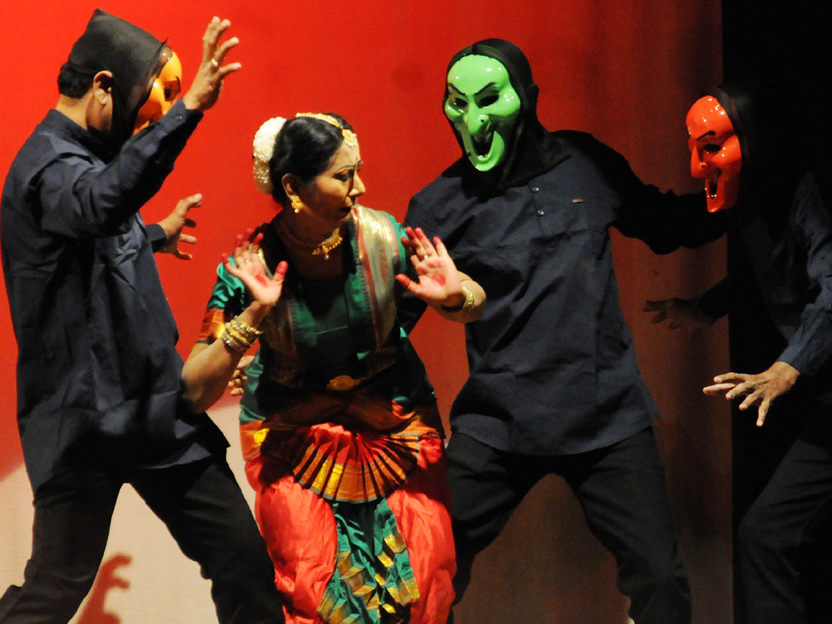 Martial arts Dance in Ravindra Bharathi Auditorium - Sakshi