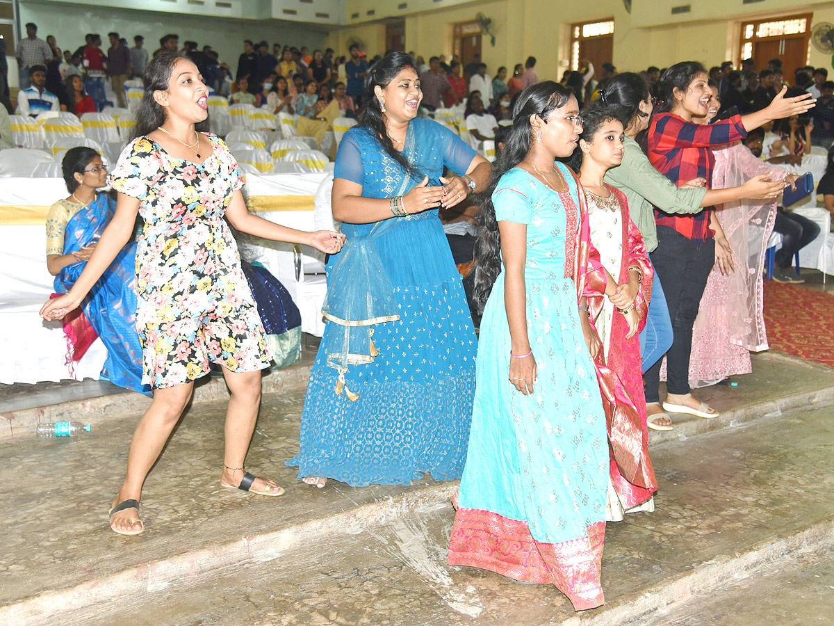 Andhra University Freshers Day Celebration - Sakshi