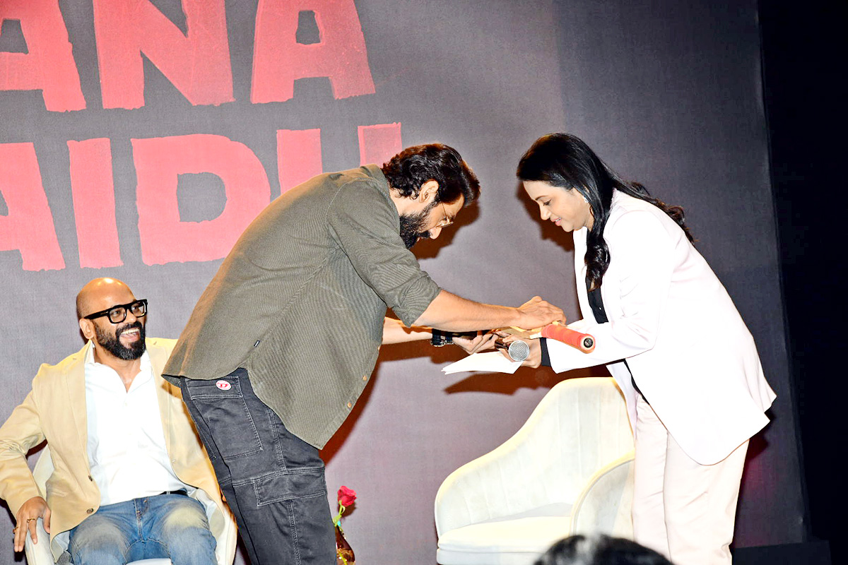 Rana Naidu Movie Press Meet Photos  - Sakshi