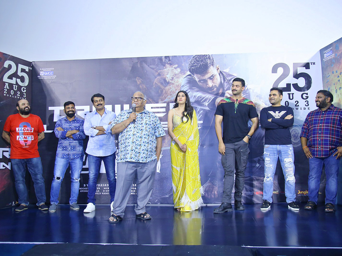 Gandeevadhari Arjuna Trailer Launch Pics - Sakshi