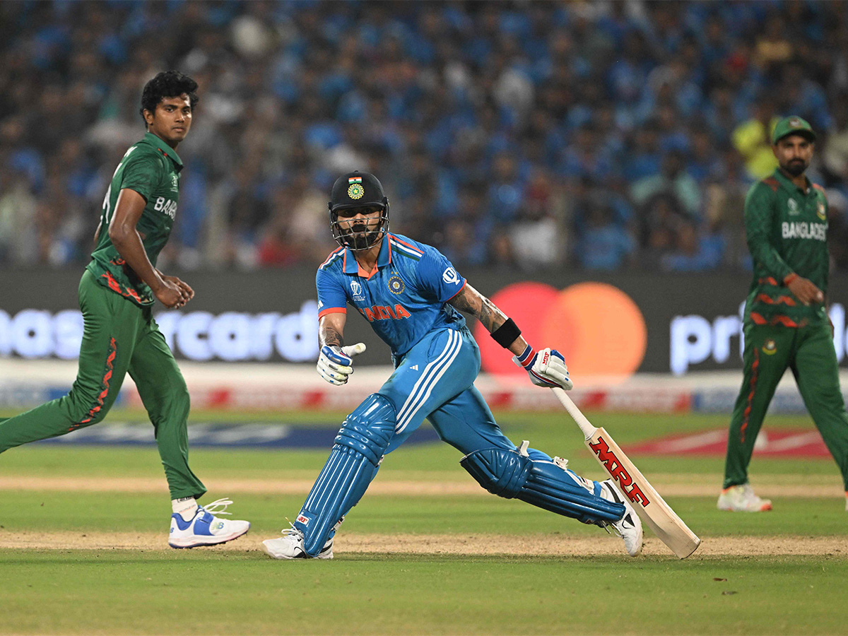 ICC Mens Cricket World Cup match between India and Bangladesh - Sakshi