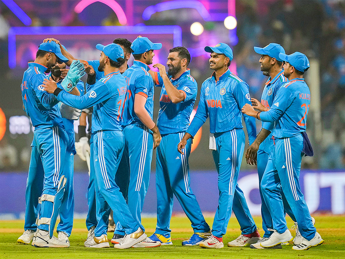 Cricket World Cup first semifinal match between India and New Zealand  - Sakshi