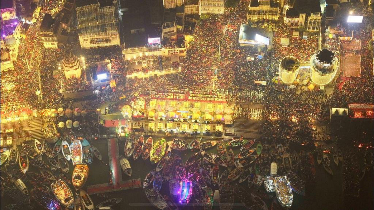 Dev Diwali In Varanasi 2023 - Sakshi