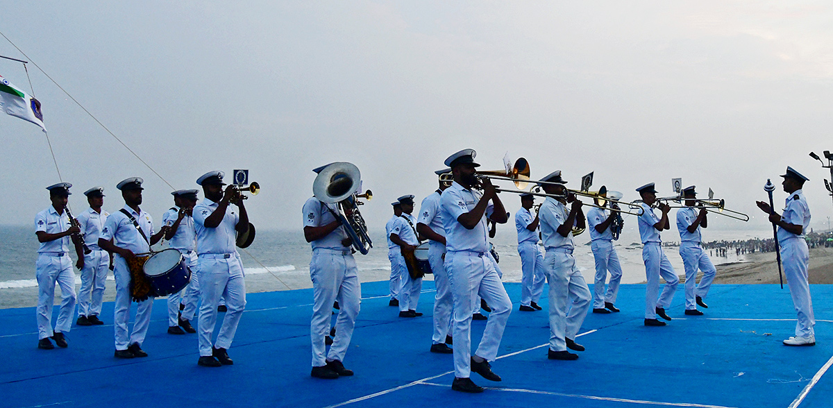 navy day celebration in visakhapatnam photos - Sakshi