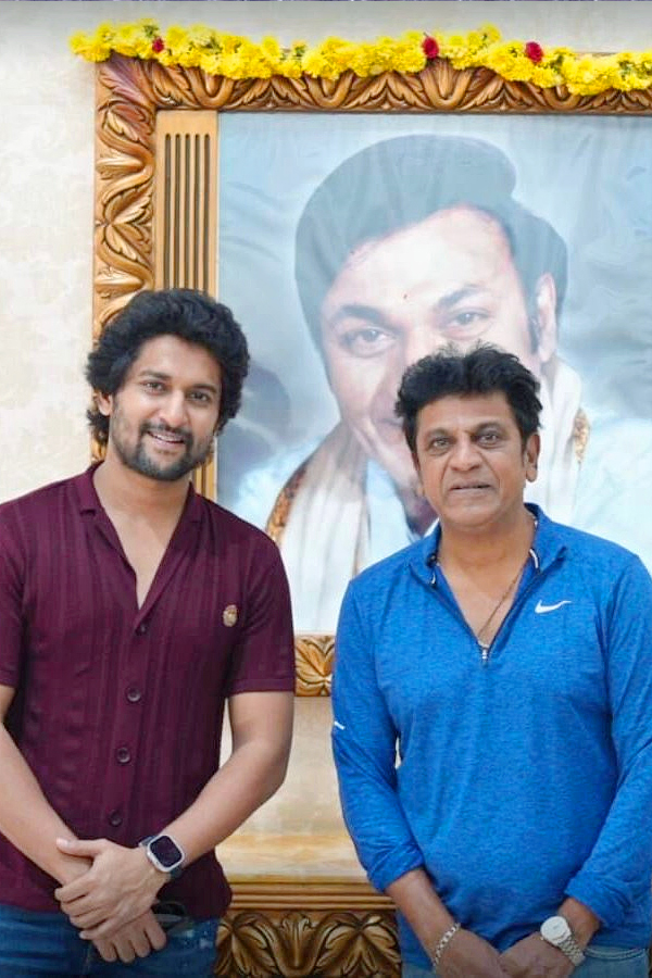 Nani meets Kannada superstar Shiva Rajkumar in Bengaluru Photos - Sakshi