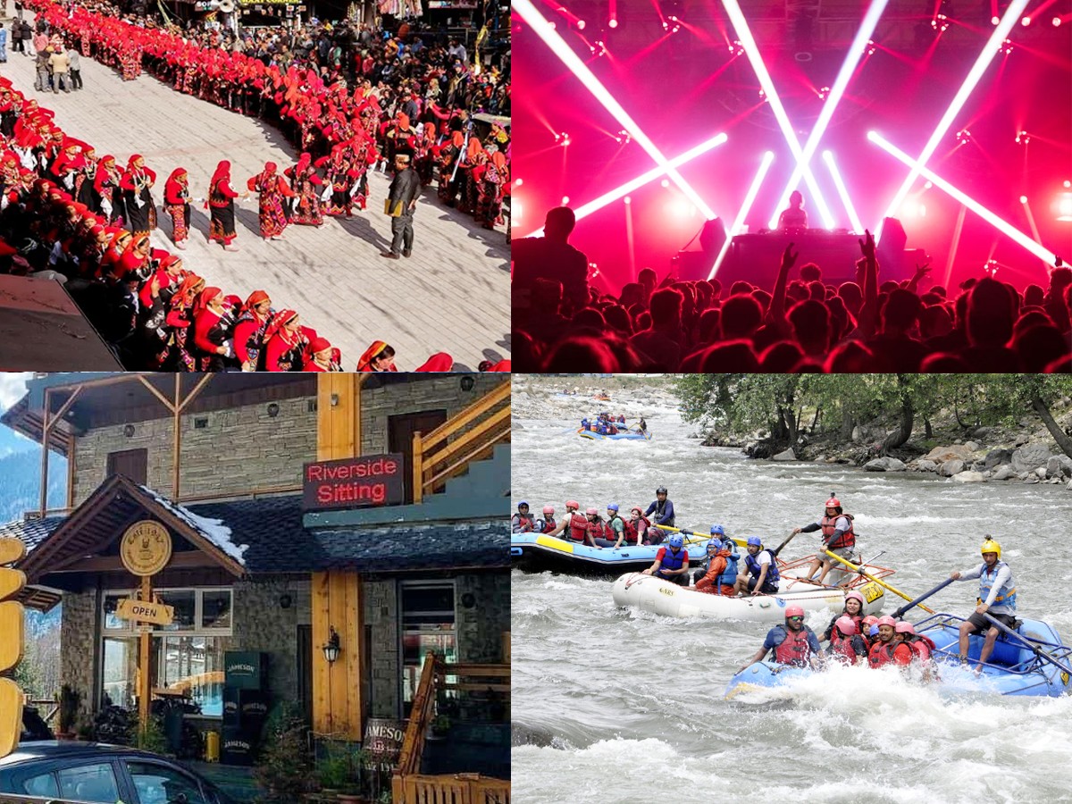 Clubbing, local street parades, cafe hopping, riverside camping, trekking, river rafting. - Sakshi