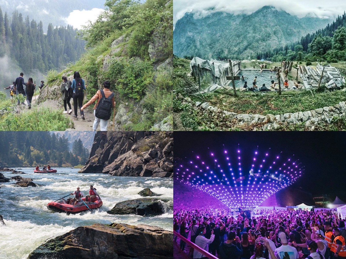 Trekking options, hiking, river rafting, cafe hopping, clubbing, riverside camping. - Sakshi