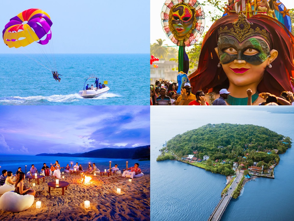 Clubbing, bar hopping, beach parties, New Year Carnival, water sports, island hopping, shopping, live music cafes. - Sakshi