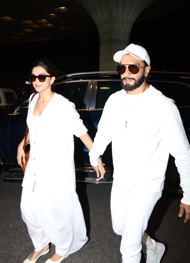 Deepika Padukone And Ranveer Spotted 1st Time After Pregnancy Announcement In Jamnagar, Photos Gallery - Sakshi