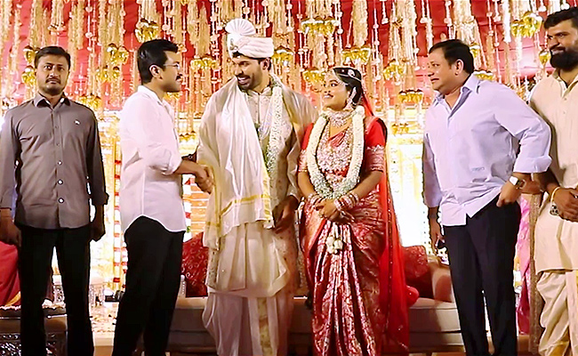 InPics: Akkineni And Mega Family In Producer D Shivaprasad Reddy Son Kailash Reddy Marriage - Sakshi