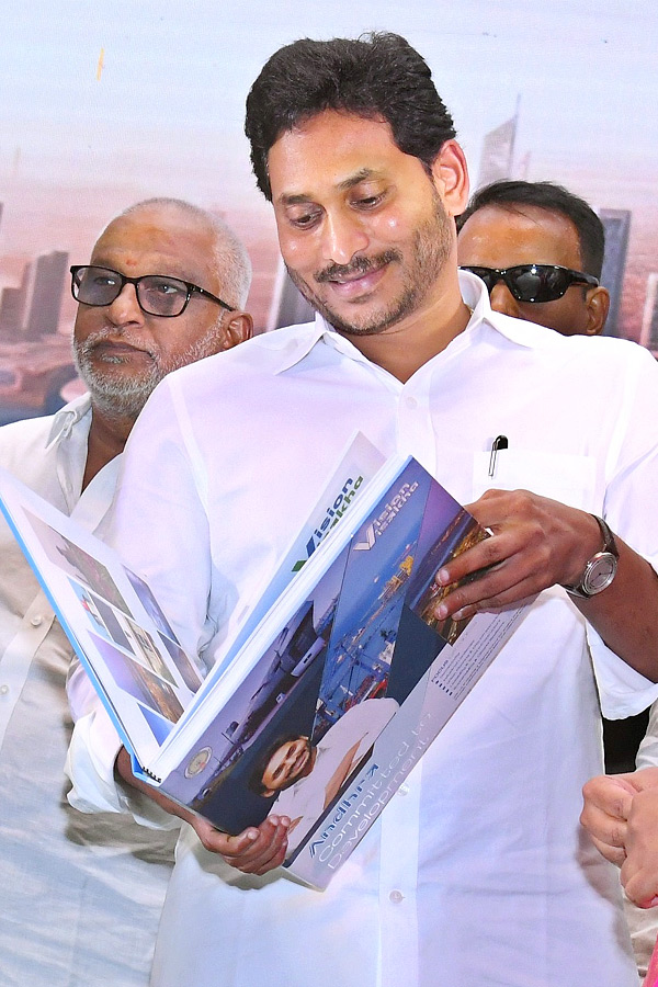 CM YS Jagan Unveils 'Vision Visakha' Programme Photos - Sakshi