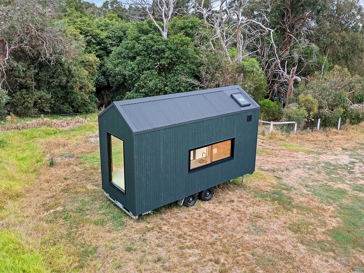 Tiny houses moving from one place to another