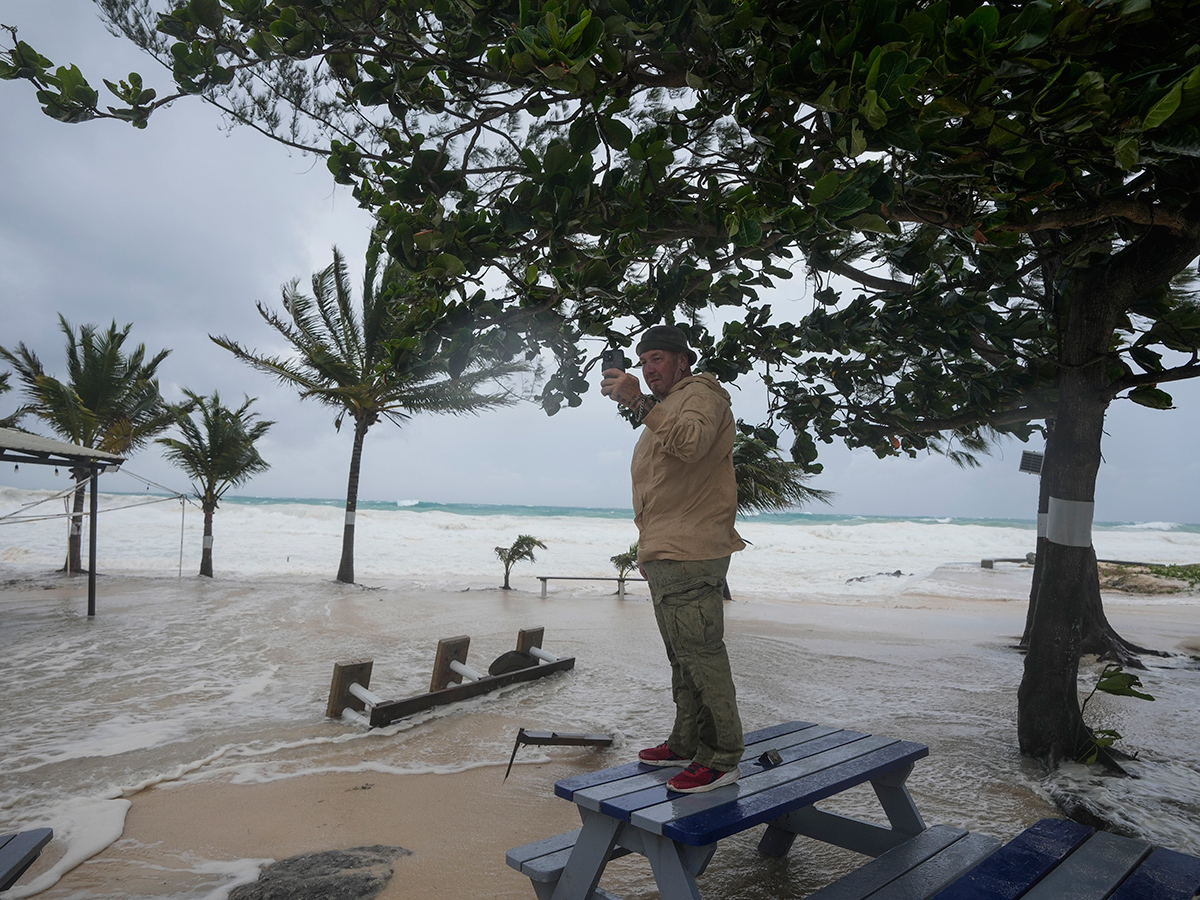 Hurricane Beryl passed through Oistins in Barbados: Photos