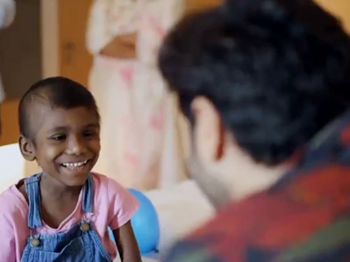 Adivi Sesh Gave Surprise For Baby Girl Who Is Battling Cancer