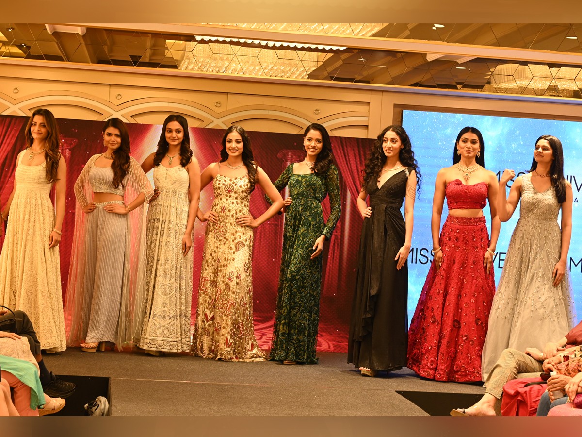 Telangana Miss Universe State Grand Finale Beauty Queens Cat Walk Photos