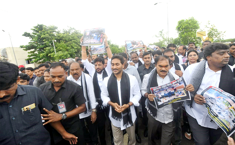 YS Jagan At Andhra Pradesh Assembly: Photos