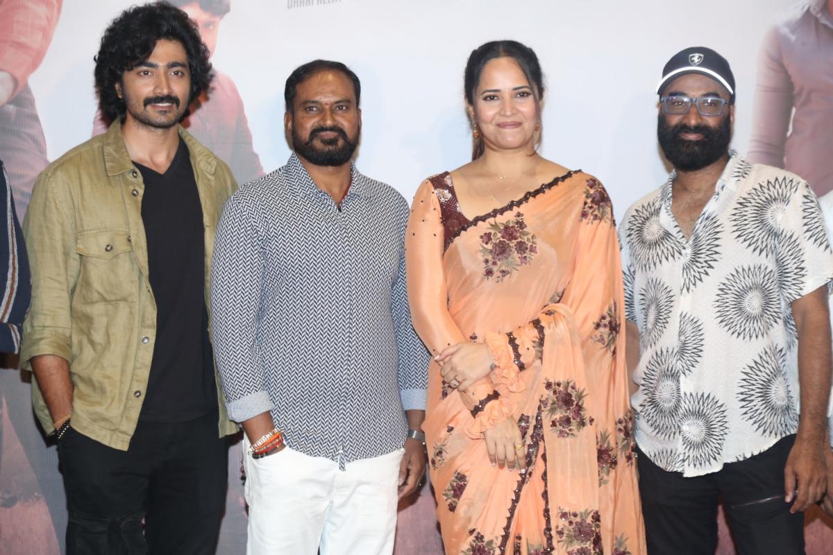 Anasuya Bharadwaj: Simbaa Movie Trailer Launch Photos