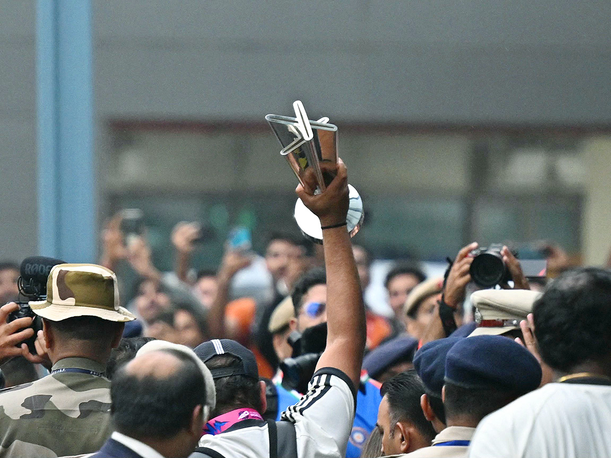 Indian cricket team returned Thursday after winning the T20 Cricket World Cup