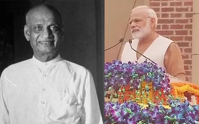 Modi flags off Run for Unity 2017 on Patel Birth Anniversary  - Sakshi