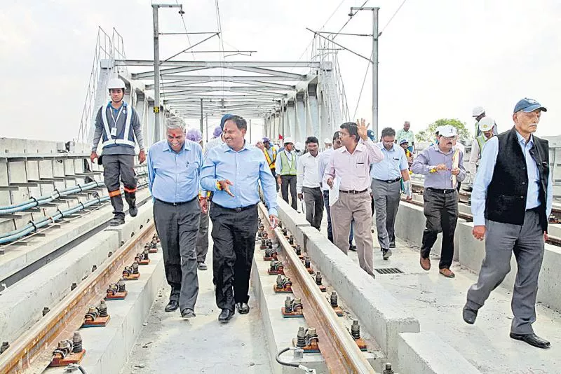30 km Green signal for metro runs - Sakshi - Sakshi
