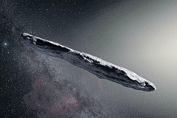 Interstellar Asteroid Looks Like a Spinning Space Cigar - Sakshi - Sakshi