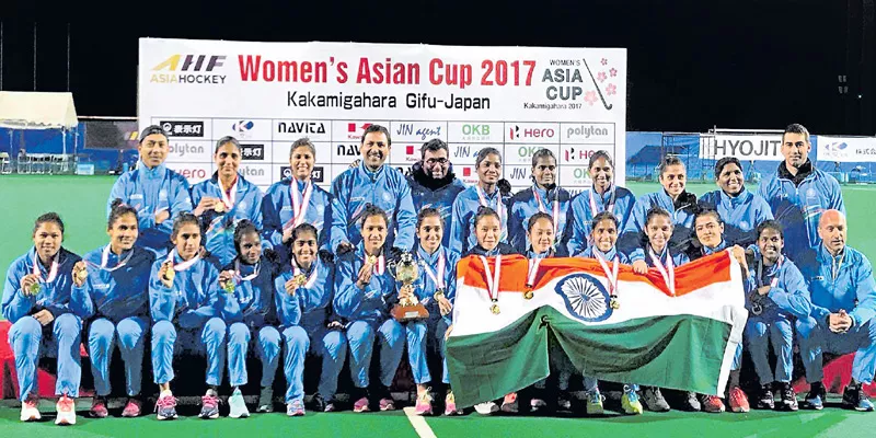 Women's Asia Cup 2017: India Edge China to Lift Title & Seal 2018 World Cup Berth - Sakshi