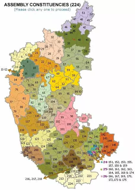 Karnataka Assembly elections : Opinion poll predicts a hung assembly - Sakshi