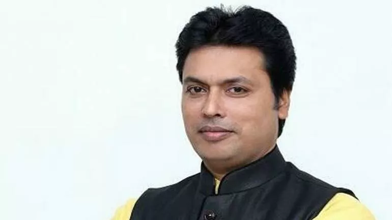 Tripura CM Biplab Says Dont Run After Govt Jobs, Set Up Paan Shop Instead  - Sakshi