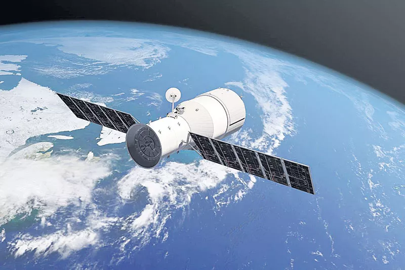 Chinese space lab burns up on re-entry over Pacific Ocean - Sakshi