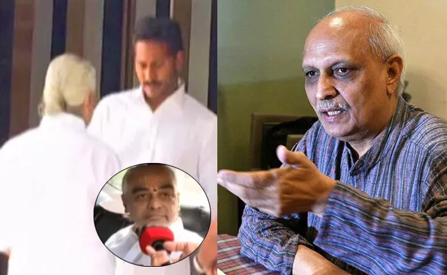 IYR Countered Critisism Over Ramana Deekshitulu Jagan Meet - Sakshi
