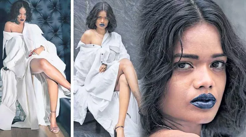 Meet Model Renee Kujur, Rihanna's Stunning Lookalike from India - Sakshi