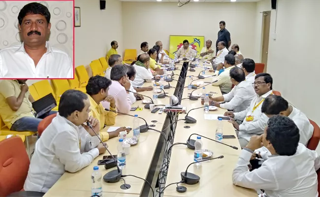 Ganta Srinivasa Rao Apsents TDP Meetings In Visakhapatnam - Sakshi