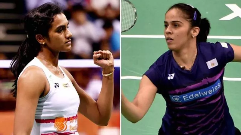 PV Sindhu, Saina Nehwal enter badminton quarterfinals - Sakshi