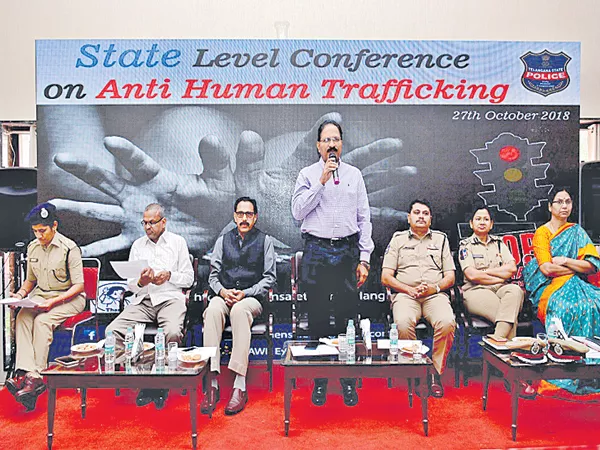 Collective activity on human trafficking control - Sakshi