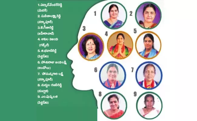  Women Candidates In The Election - Sakshi