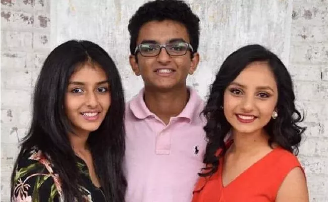 Funeral Completed Telangana Siblings Killed In US Fire  - Sakshi
