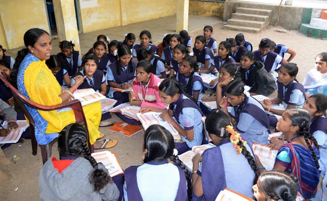 Syllabus Is Not Completed In Government Schools Due To Elections Work - Sakshi