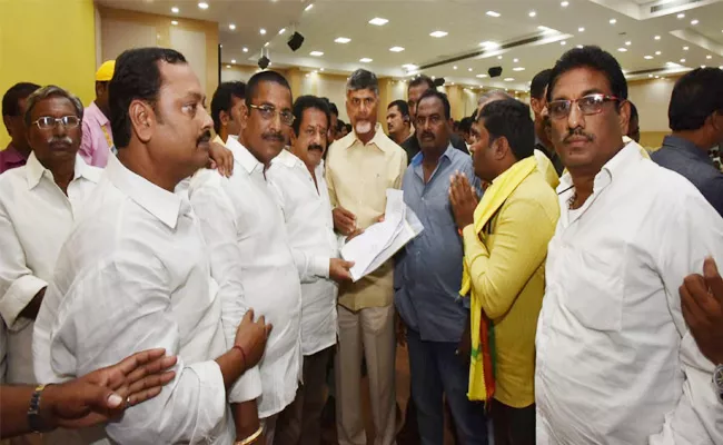 Pitapuram TDP Leaders Complaint on SVSN Varma - Sakshi