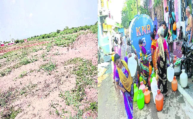 Chandrababu Naidu Fake Promises About Water Supply In YSR Kadapa - Sakshi