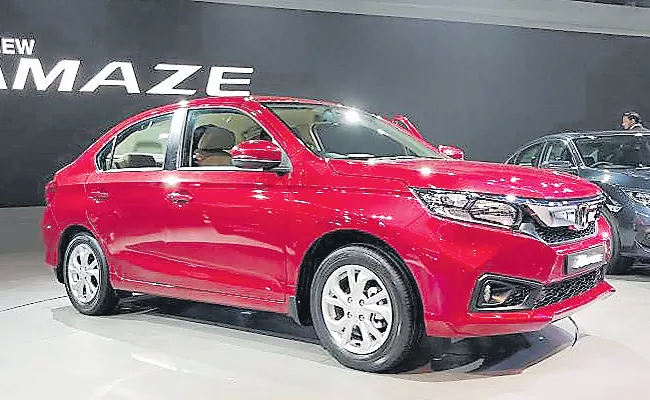 Honda Cars India launches new Amaze variant at Rs 8.56 lakh - Sakshi