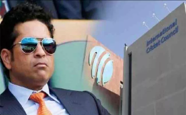 ICC Trolls Sachin And His Comes Up With A Cheeky Reply - Sakshi