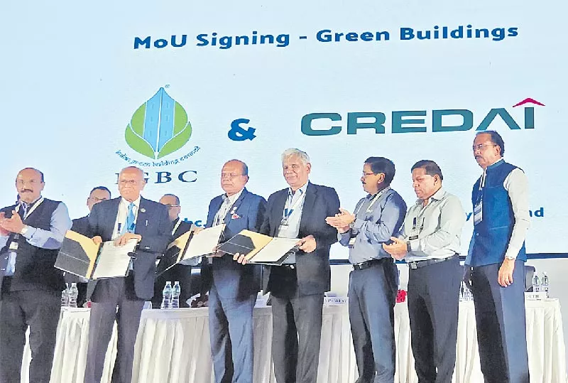 Credai to construct green building projects across five cities - Sakshi