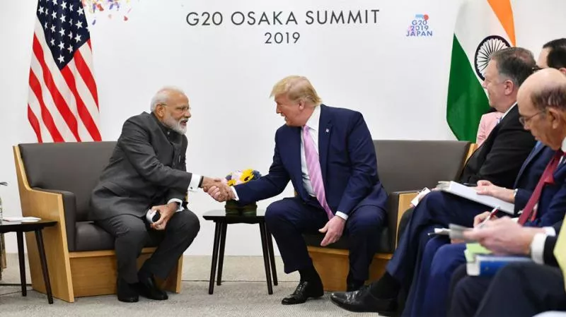 PMs Bilateral Meet With US President Donald Trump - Sakshi