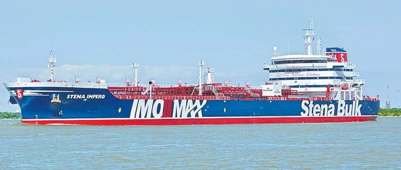 Iran seizes British tanker Stena Impero in Strait of Hormuz  - Sakshi
