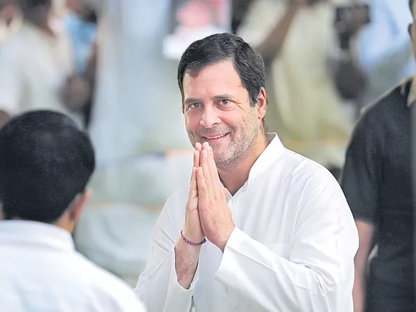 Rahul Gandhi says about liability for defeat in a four page open letter - Sakshi