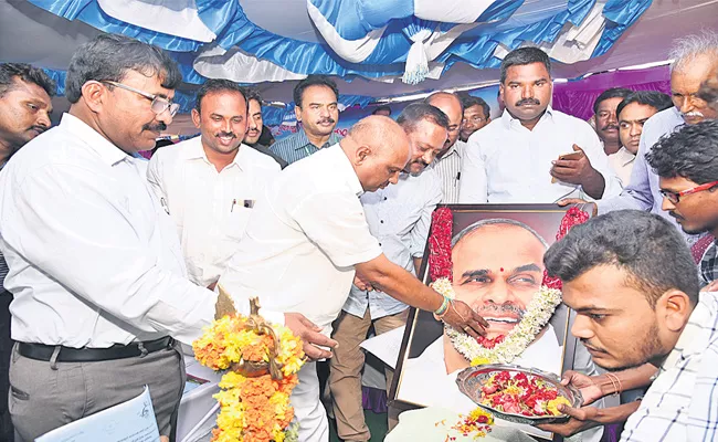 YS Rajasekhara Reddy Birth Anniversary Celebrations In Andhra Pradesh - Sakshi