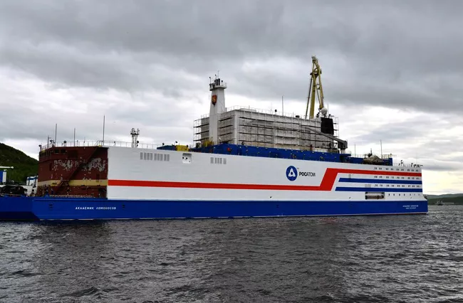 Russia Launches Floating Nuclear Reactor - Sakshi