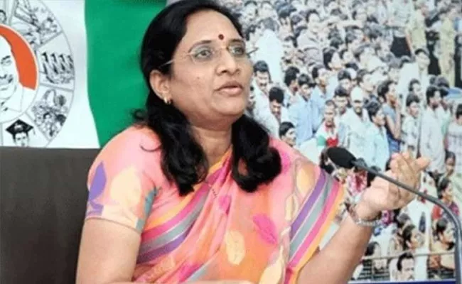 Vasireddy Padma Says Helpline For Womens Protection - Sakshi