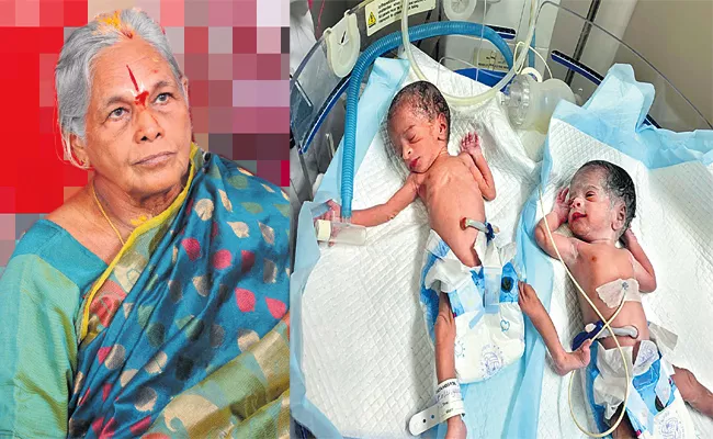 Twin Baby Mother Mangayamma Special Story - Sakshi