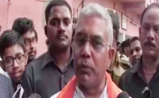Dilip Ghosh Says Intellectuals Eat Dog Meat Too Who Eat Beef - Sakshi